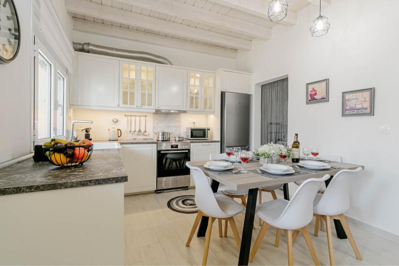 S&K Luxury Μaisonette Apartment Potamos  Bagian luar foto